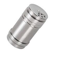 Ruimtebesparende kruidenpotjes, roestvrijstalen shaker met draaibaar deksel, perfect voor in de keuken en voor buitenavonturen.