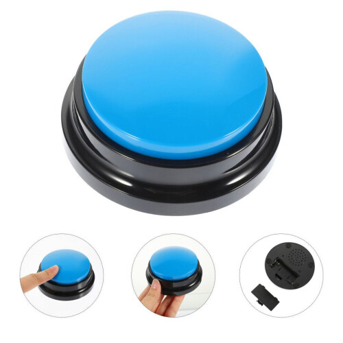 Dog barking device, round plastic, 1. For dog accessories 2