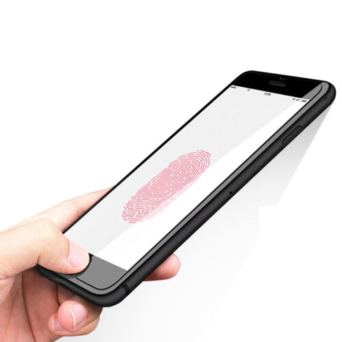 Metal fingerprint home button sticker for black, with packaging 2