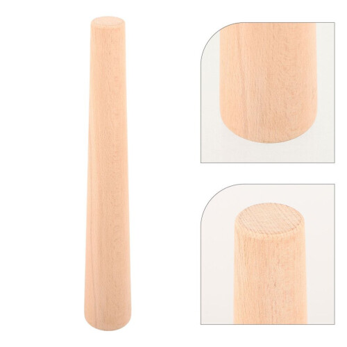 mortero de madera para machacar ajo y hierbas, 2