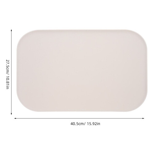Hunde-Futtermatte, hellgrau, 1 Set 1