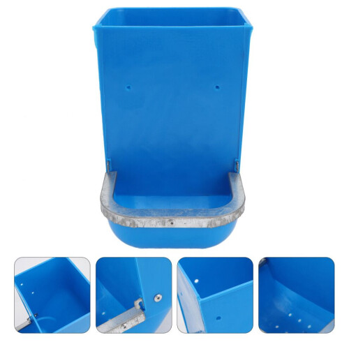 2 large, randomly selected feeding troughs for poultry 1
