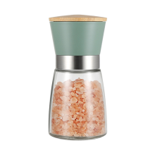 Młynek do przypraw Gourmet, gwarancja świeżości przypraw, korpus ze szkła nierdzewnego, nasadka ze stali nierdzewnej, ceramiczne ostrza do