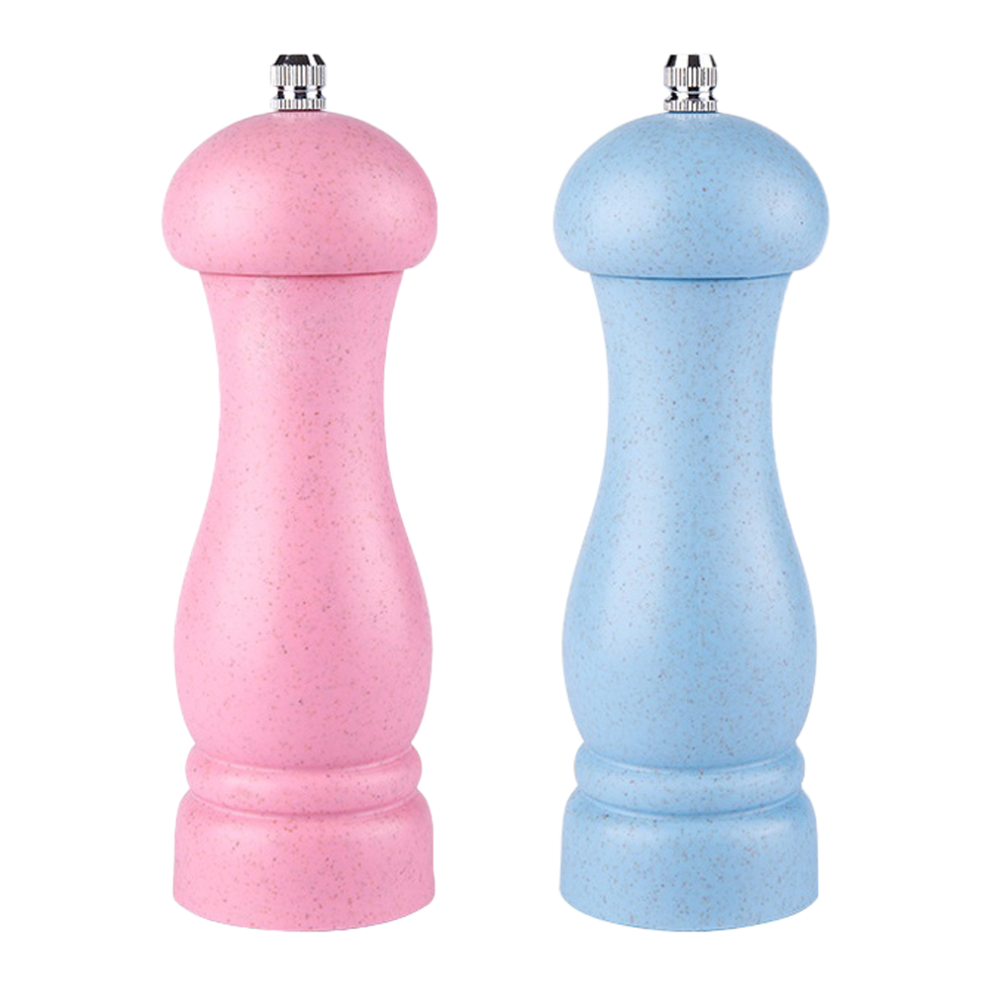 Oak Wood Salt And Pepper Mill, Adjustable Grinding Setting For Culinary Precision, Anti-Rust Core Ceramic Mechanism, Elegant And Durable Kitchen Tool,-image-OPC-PMXHRGS-NEW