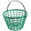 Indoor Golf Storage Container with Collection Basket 1