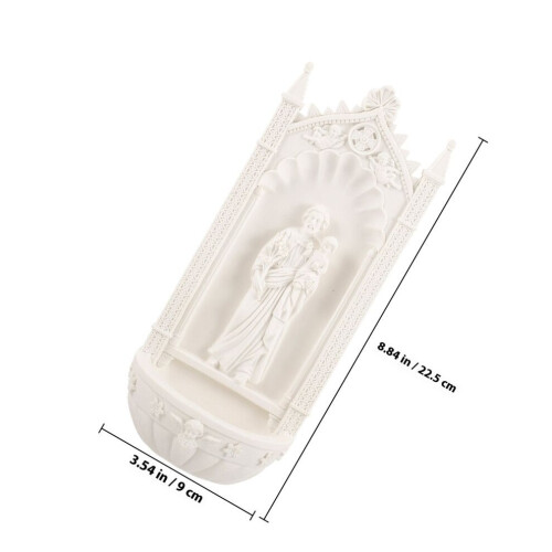 Jezus hanger beeldje van hars, handgemaakt, woonaccessoire 1
