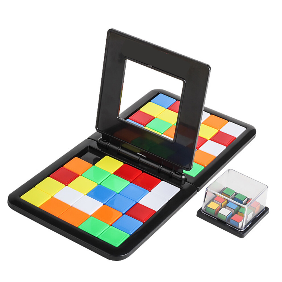 Slide Puzzle for Two Player Colorful Plastic Game-image-OPC-PMXHSBN-NEW