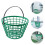 Indoor Golf Storage Container with Collection Basket 4