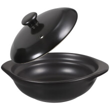 Braadpan, soeppan, kookpan, rond, keramisch, individueel