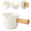 Cerámica con asa para espumar espresso y leche. 3