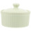 Ceramic baking dish with lid for pudding, dessert – green 4