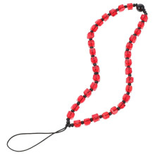 Halskette mit Kristallverzierungen in Rot