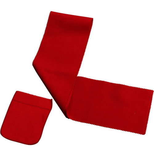 Tastaturwischer-Set, rot, knitterfrei