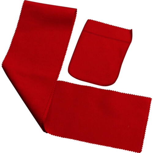 Tastaturwischer-Set, rot, knitterfrei 1