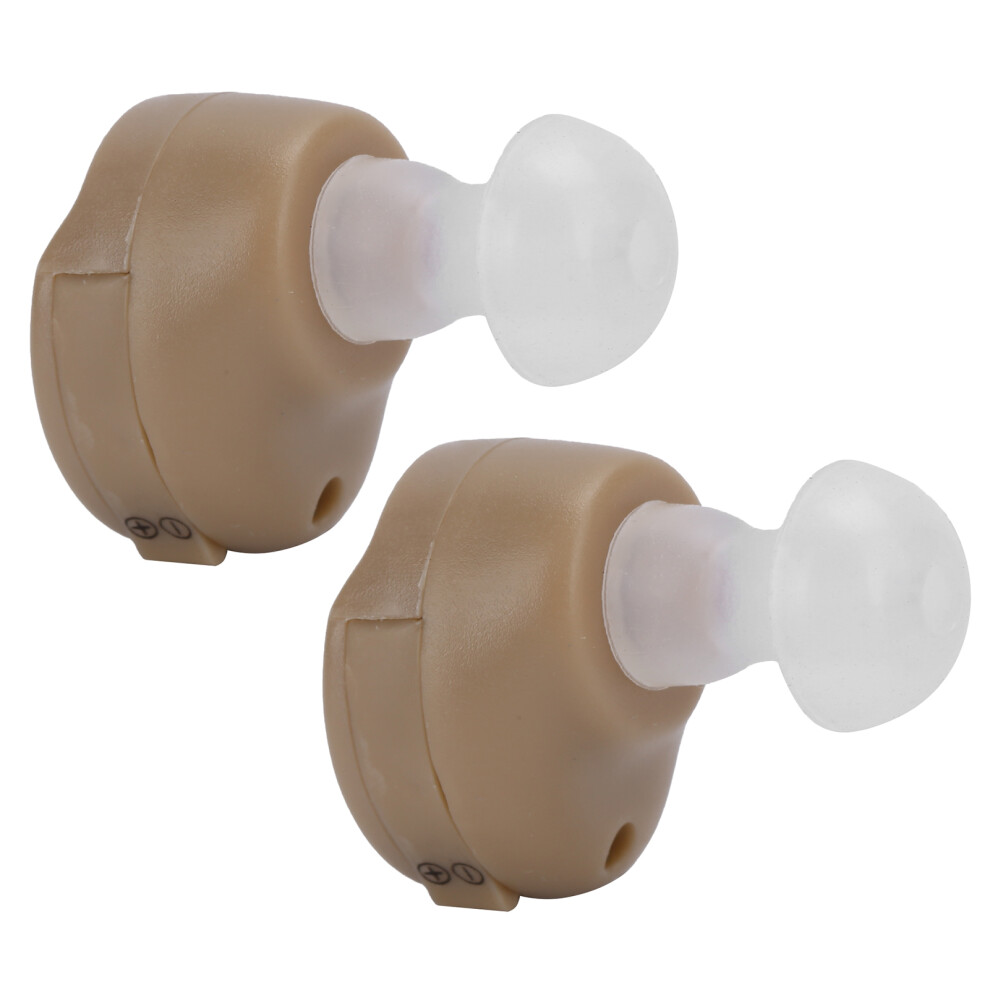 09H Dual Deep Ear Canal Hearing Aid Amplifier Compact Elderly Assist