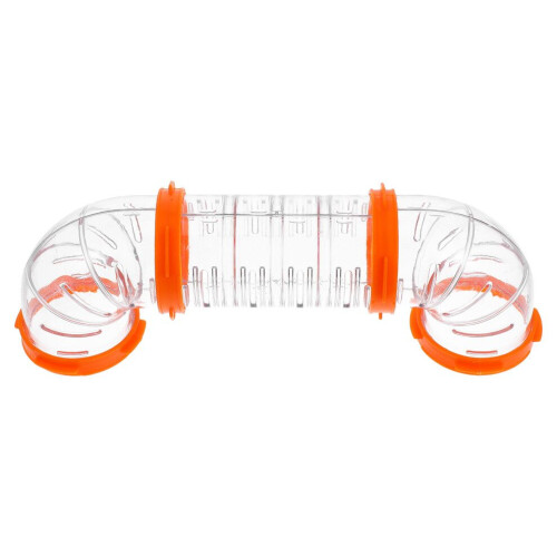 Smådjursrör, hamsterrörset, orange ABS