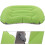 Oreiller de camping gonflable en polyester, 1 ensemble 3
