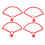 Red Propeller Protection Ring Guard for Mavic Mini 2 Drone Accessories 10