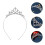 hoofdband, bruidskroon, glanzend haaraccessoire 5
