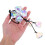 crystal car pendant, colorful white 4