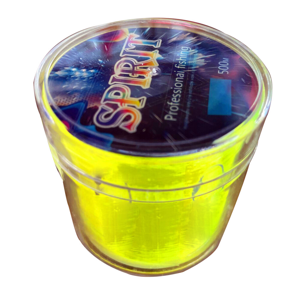 (Yellow 1.5) Monofilament Fishing Line Nylon High Strength Transparent 0.8-image-OPC-PMXHTVZ-NEW
