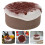 Kuchenmodell mit Schokoladenstückchen, Fotorequisite, Dessert-Simulation 4