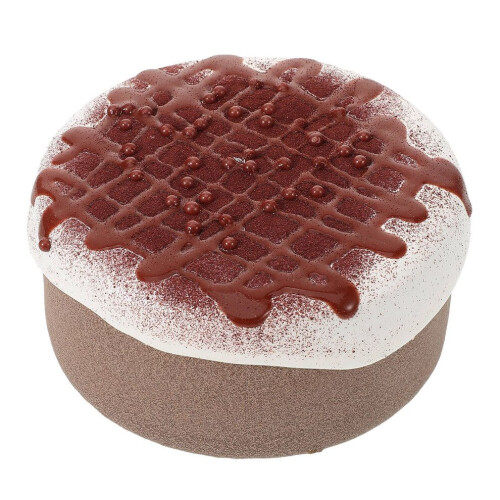 Kuchenmodell mit Schokoladenstückchen, Fotorequisite, Dessert-Simulation 2