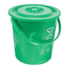 Kitchen compost bin, plastic bucket for waste