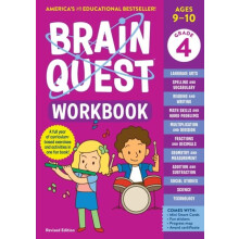 Brain Quest Workbook 4th Grade Revised Edition by Workman Publishing P