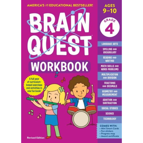 Brain Quest Workbook 4th Grade Revised Edition by Workman Publishing P