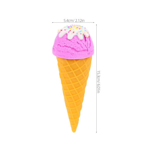 Künstliche Eistüte, Dessertmodell, Attrappe für Vitrine oder Schrank 1