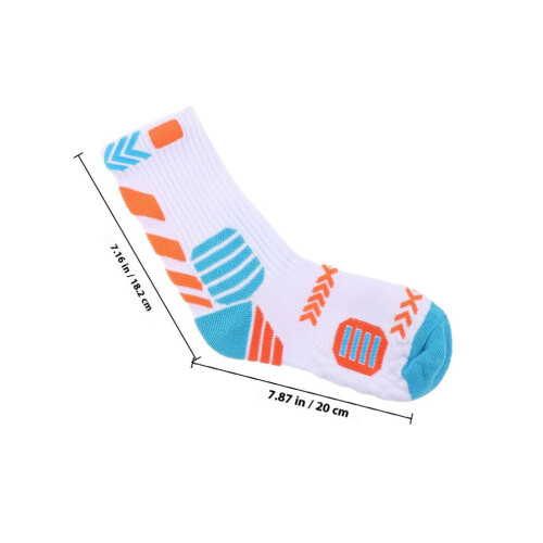 Long Multicolored Polyester 1 Pair 1