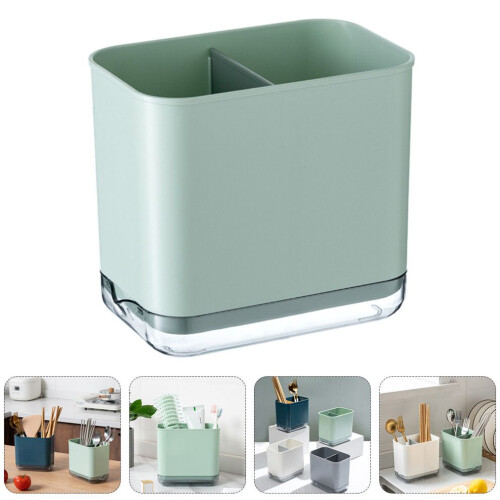 Plastic draining rack for kitchen utensils, chopsticks and cutlery 2