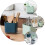 Plastic draining rack for kitchen utensils, chopsticks and cutlery 4