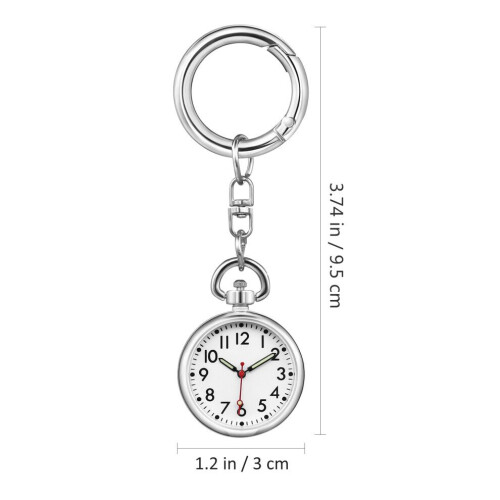 Leuchtender Taschenuhr-Schlüsselanhänger oder Armband 1
