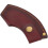 Leather axe sheath for camping axe and knife 4