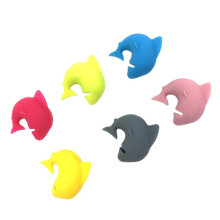 18-teiliges Silikon-Weinglasmarker-Set im Party-Design