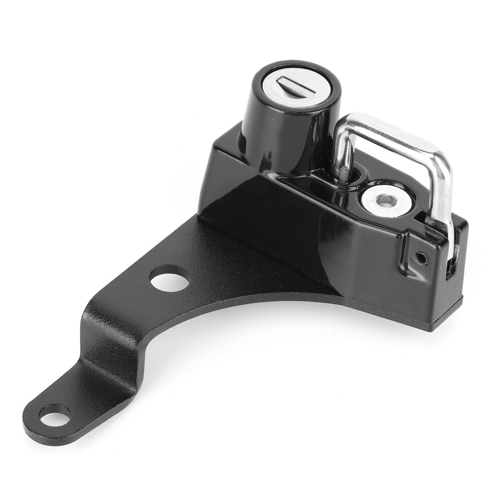 Motorcycle Helmet Lock Aluminum Fit For Suzuki Sv650 2016+ Black 5061360314232