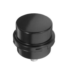 Schwarzer Luftansaugfilter mit Eisengehäuse, 1/4 Zoll, für ölfreie Kompressoren