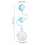 Liquid Motion Timer: Heart-shaped hand-held heating ball for desktop use 3