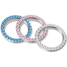 Masteelf 4-knops afdekking voor autosleutel, startknop, ontstekingsknop 4x4 cm