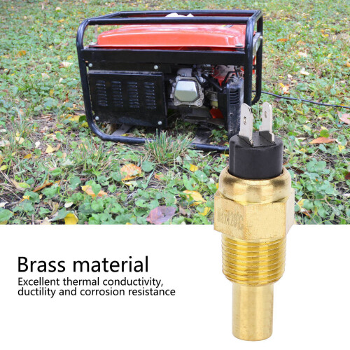 Wassertemperatursensor Stecker M17x1,5 Messing Dieselaggregat IP67 2
