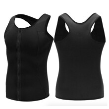 Compressieshirt voor de buik van neopreen voor heren, 1 stuk