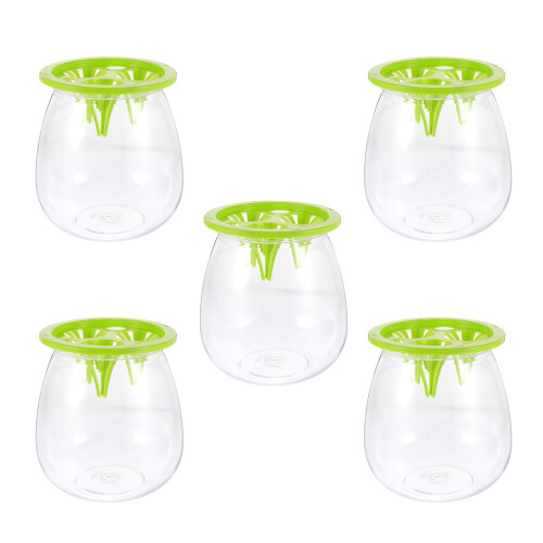 5St Creatieve Plastic Hydrocultuur Voor Bloemschikken