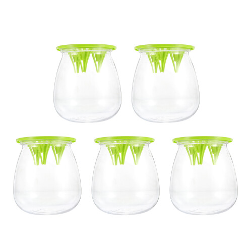 5St Creatieve Plastic Hydrocultuur Voor Bloemschikken 1