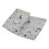 Raindrops Splatter Shield Cooking Aluminium Foil Plate Green 1pack 6