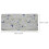 Raindrops Splatter Shield Cooking Aluminium Foil Plate Green 1pack 2