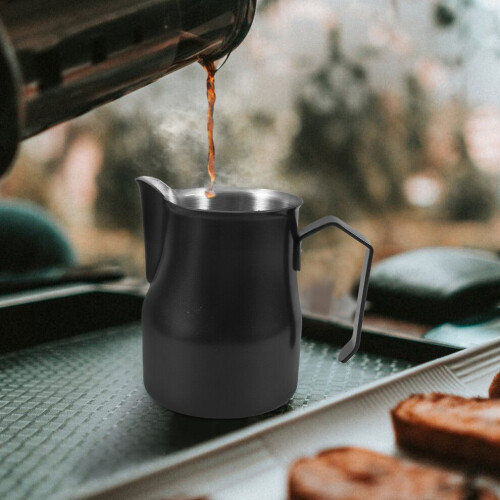 Jarra para espumar leche de 350 ml para latte art y espresso 2