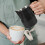Jarra para espumar leche de 350 ml para latte art y espresso 5