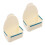 2 hanging plastic food containers for pets 1